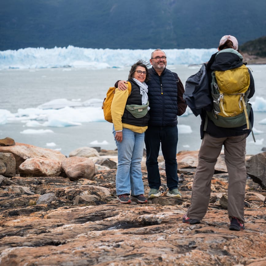 Visita a Playa de las Monedas y mirador del glaciar