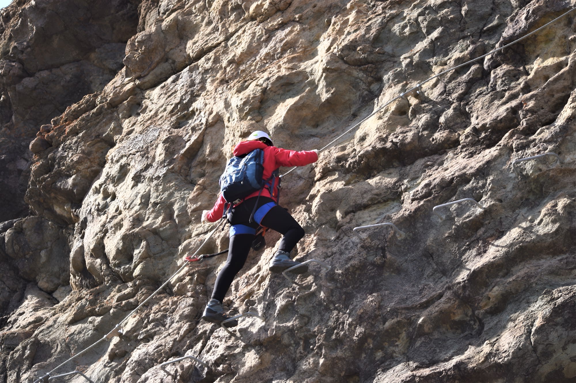 2 horas de vía ferrata