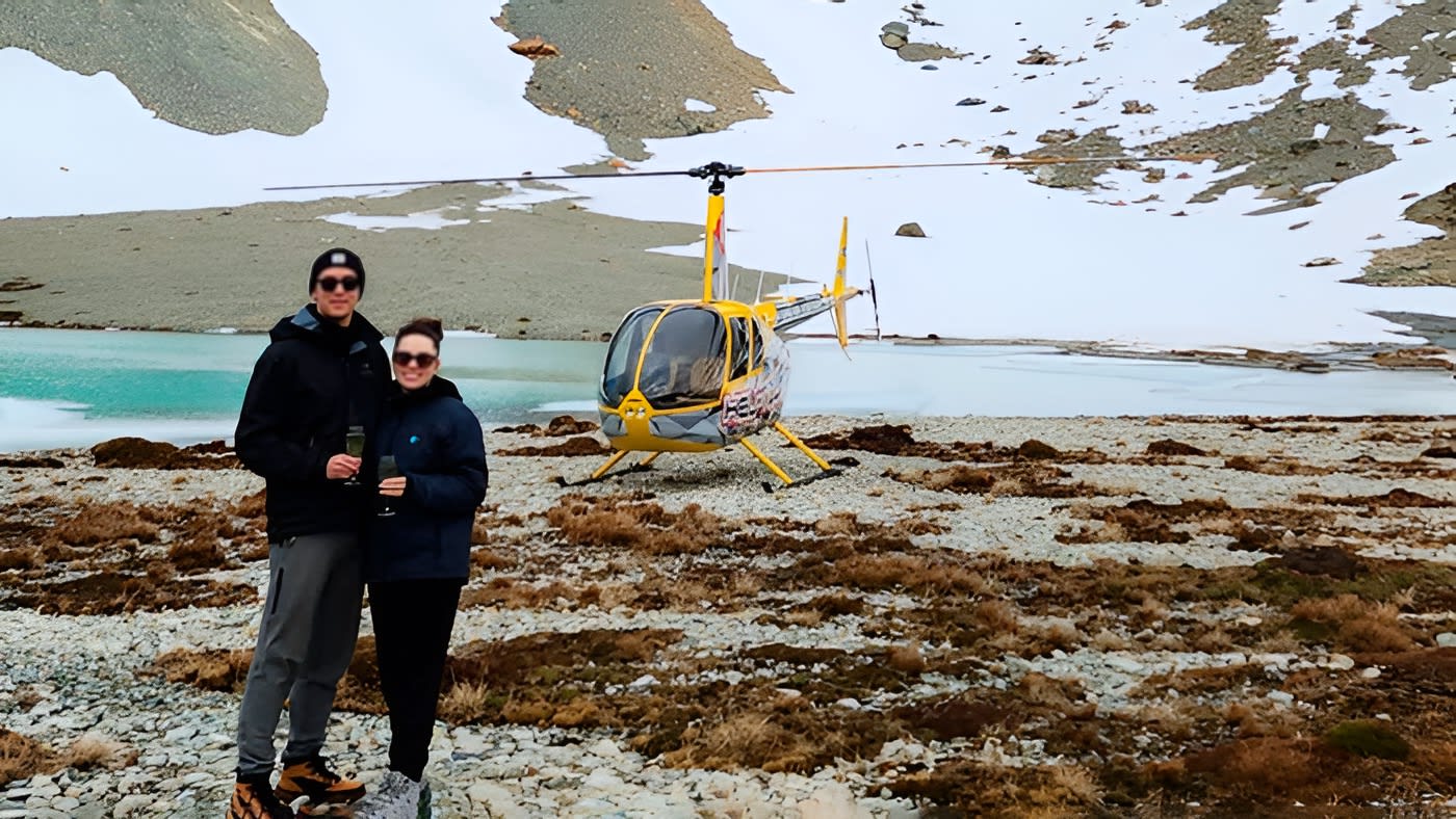 Descenso en la Cordillera con brindis
