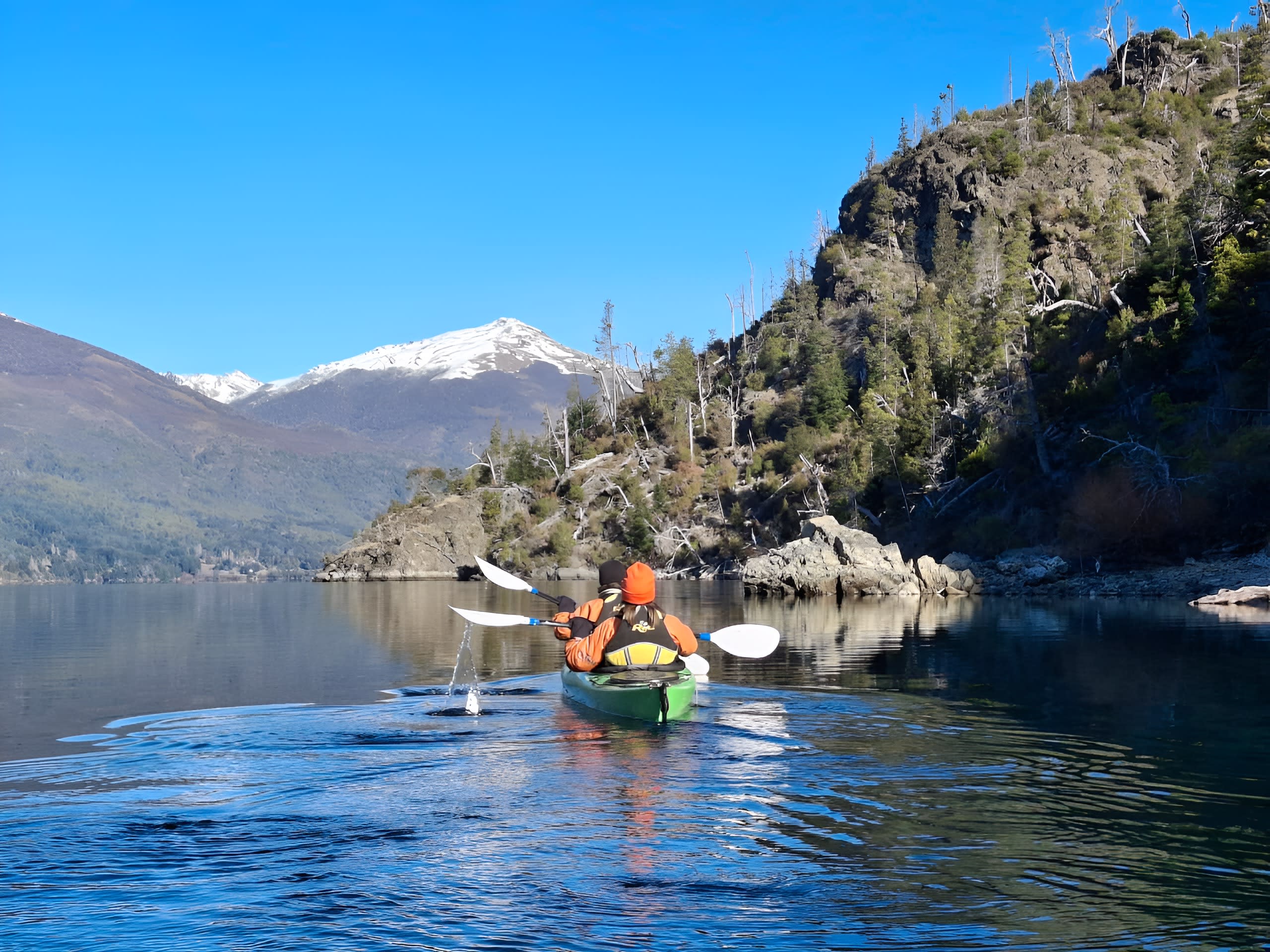 2:30 hs kayaking in Lake Gutierrez