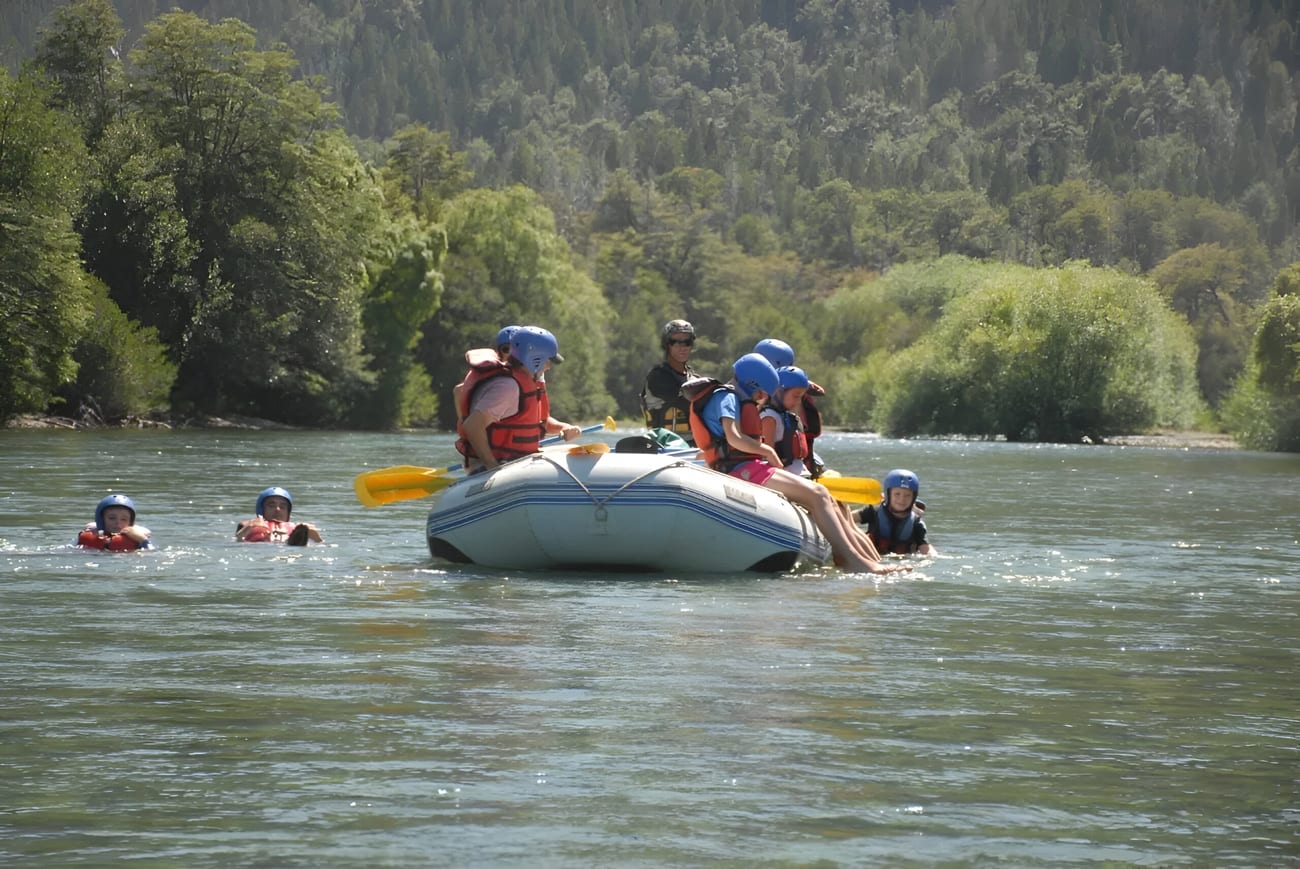 Rafting de 1 hs por Ríos Manso y Villegas