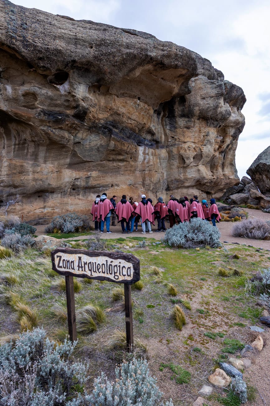 Visita a zona arqueológica