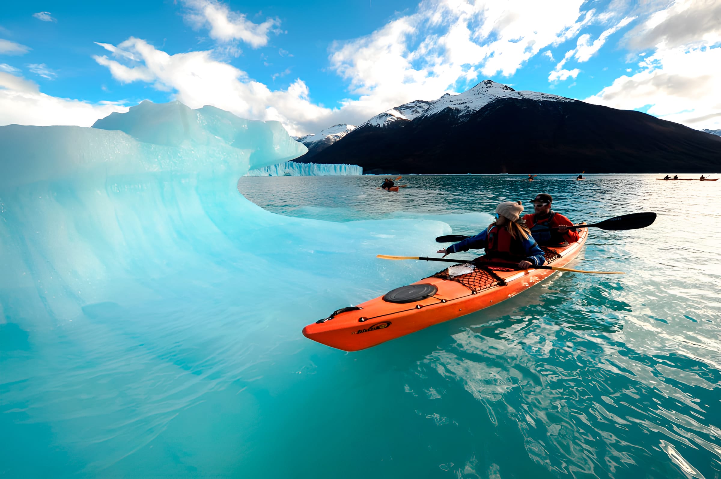 Kayak de 1:30 hs frente al Perito Moreno