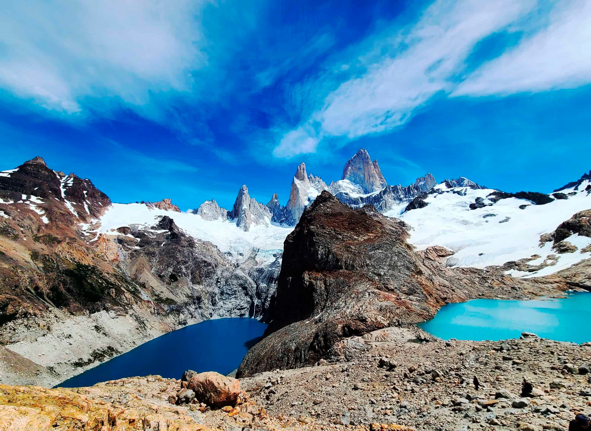 Visita a Laguna de los Tres y Laguna Sucia