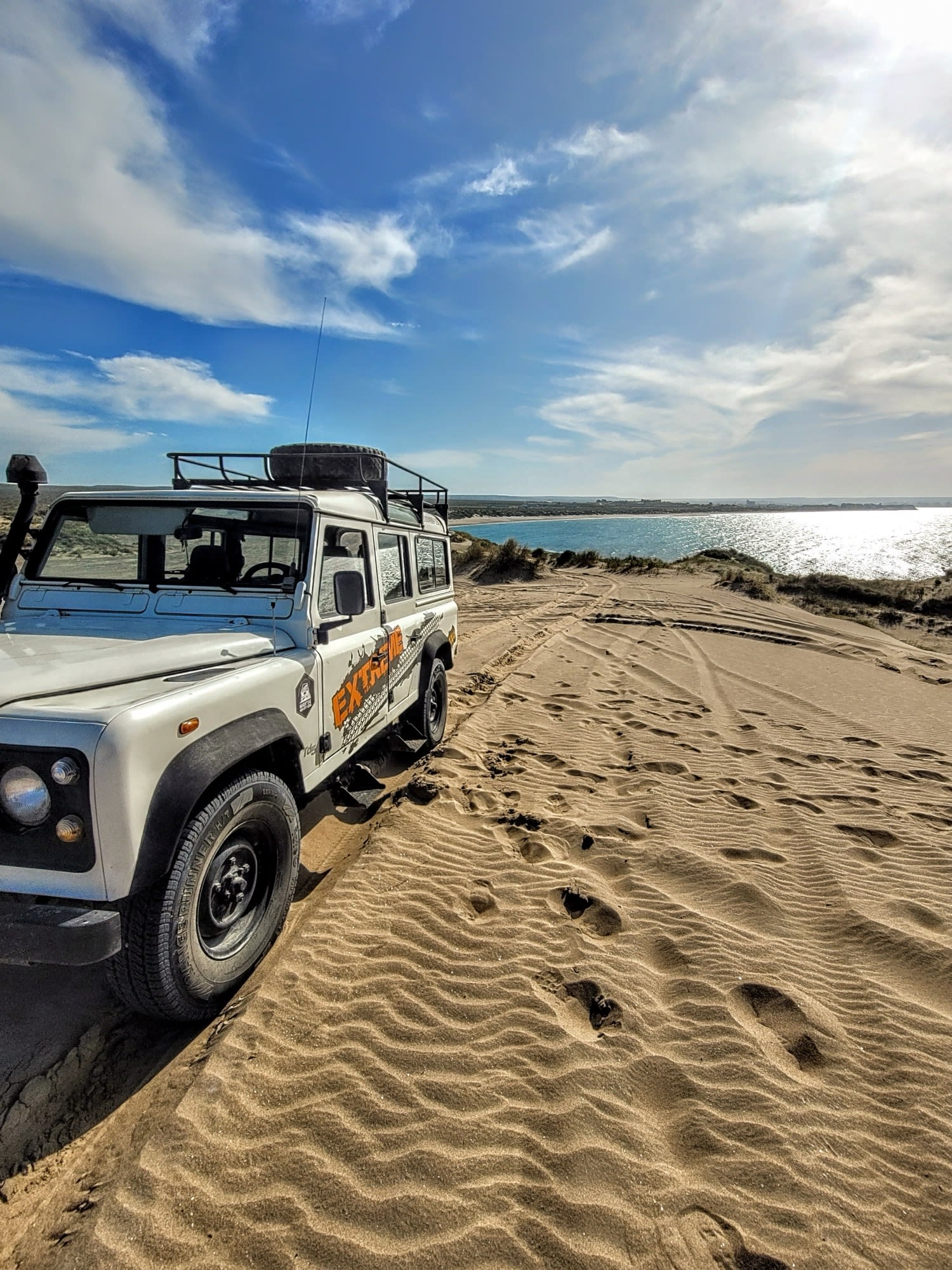 Recorrido en Land Rover 4x4 por circuito de acantilados