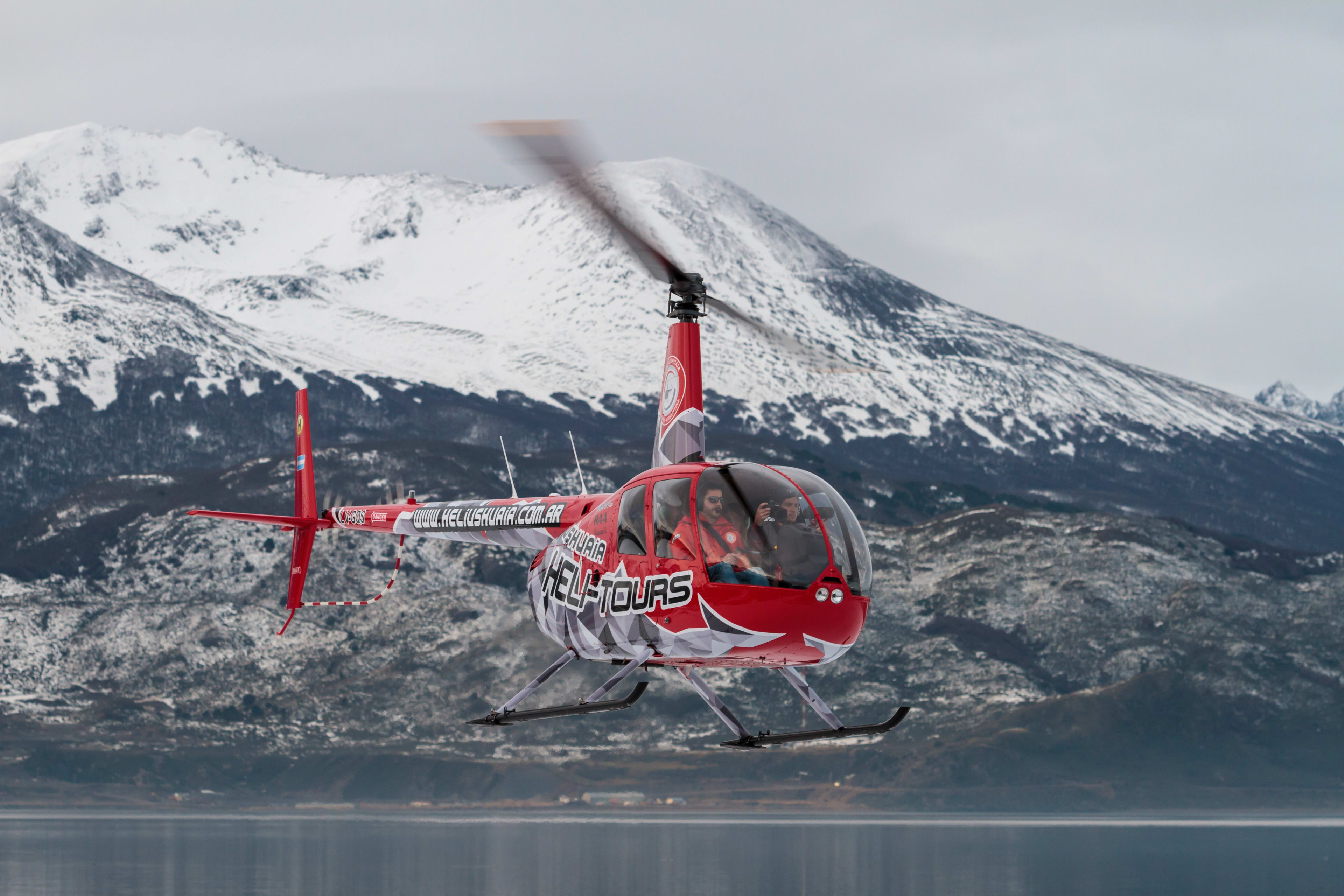 Sobrevuelo en Tierra del Fuego