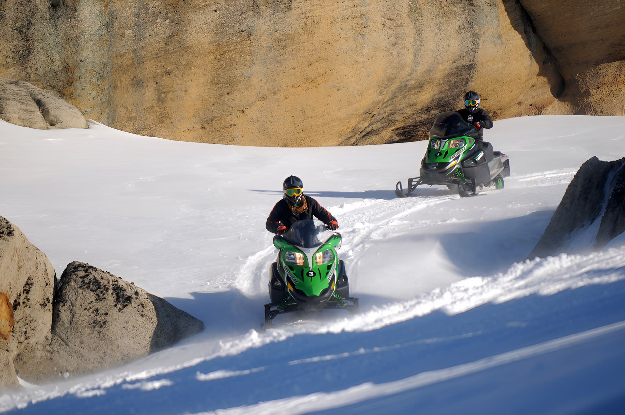 Moto de Nieve medio día