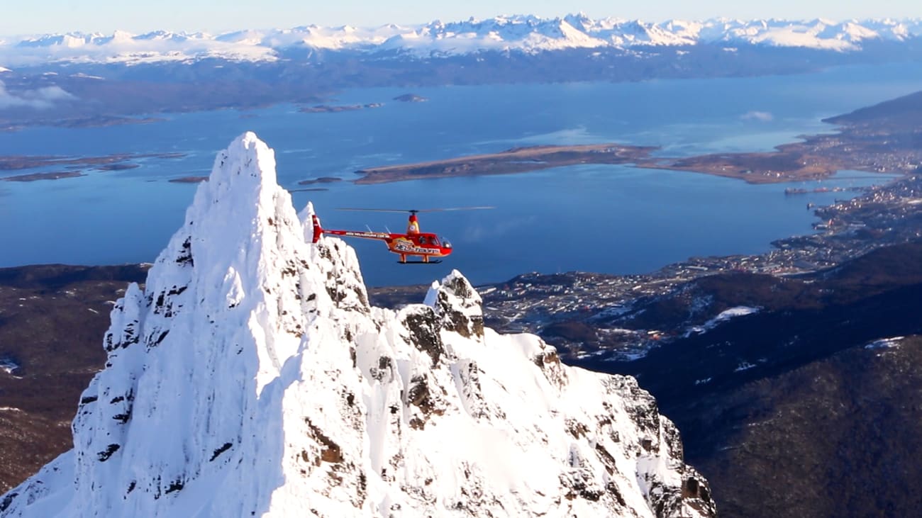 Sobrevuelo en Tierra del Fuego