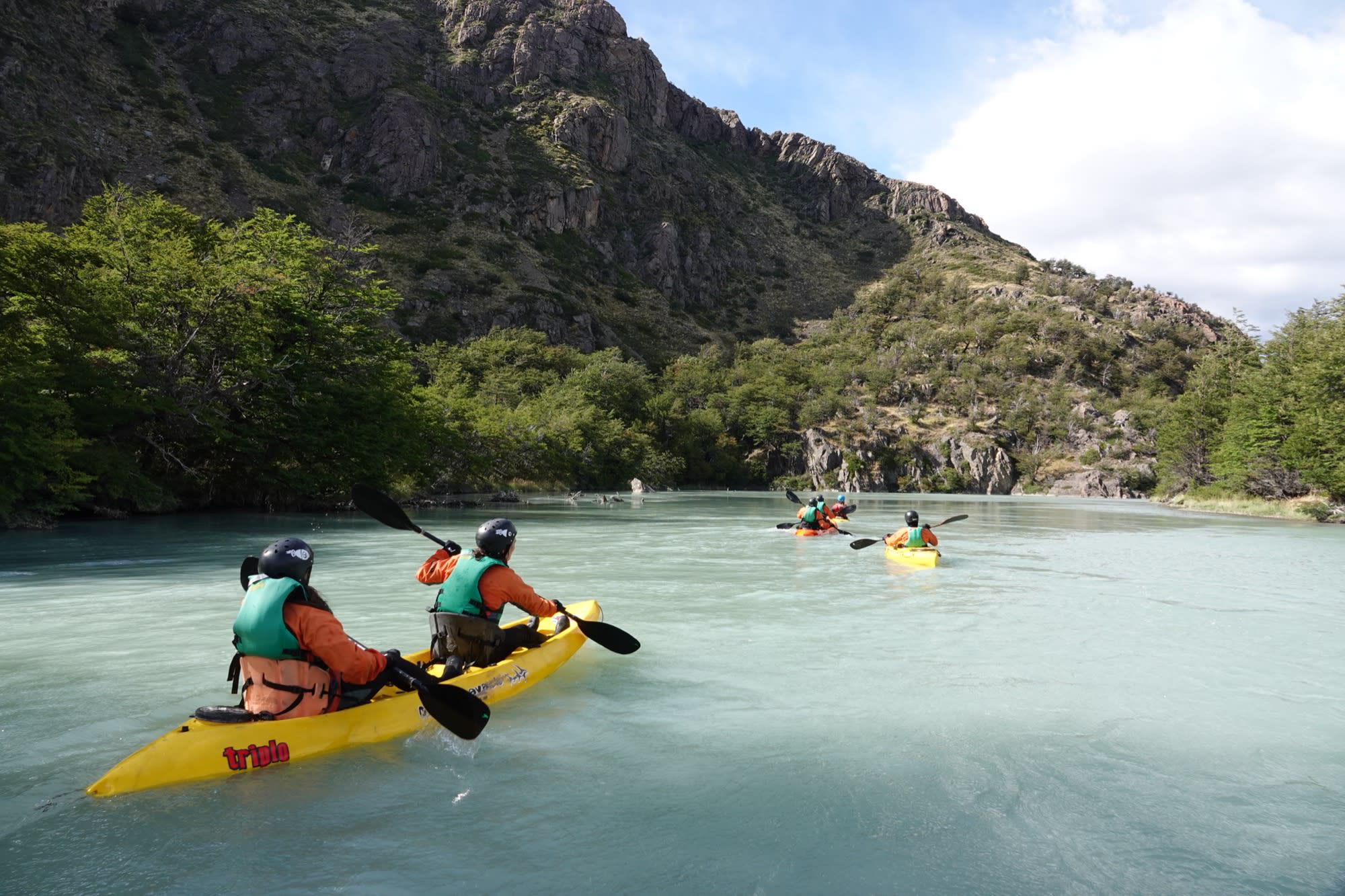 Chalten Rafting: Rio de Las Vueltas