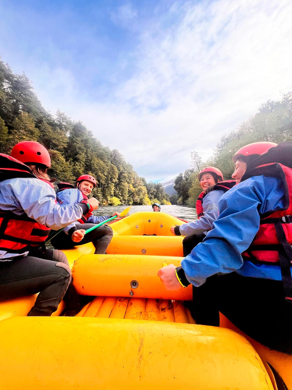Rafting Confluencia: ríos Manso y Villegas