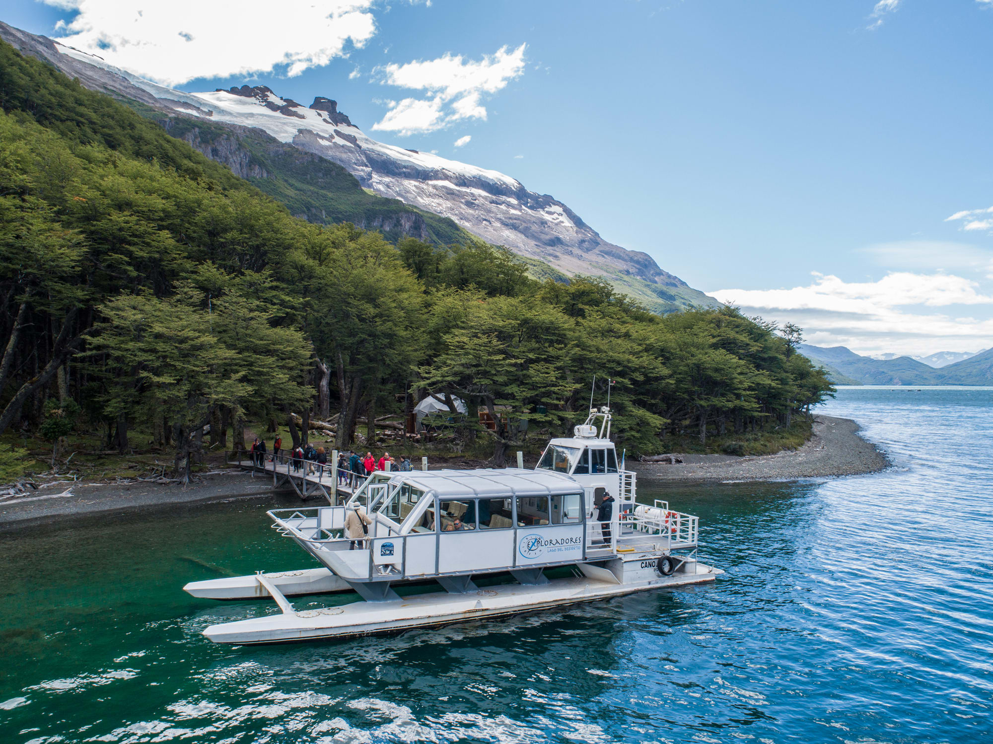 Lago del Desierto: Vespignani Glacier